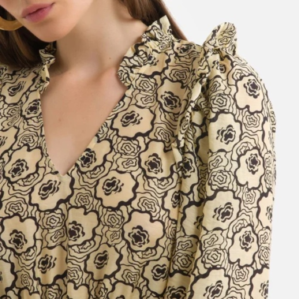 BA&SH short floral Dress GRAZIE Sz S - Picture 8 of 12